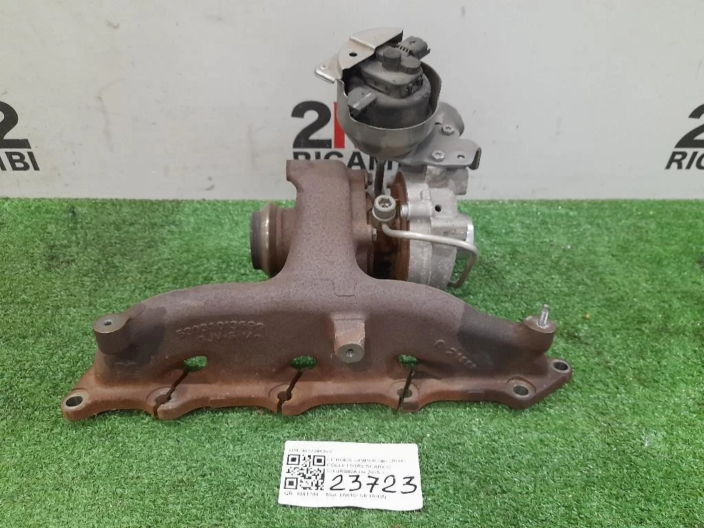 Collettore Scarico Cturbina 9812386080 Citroen Jumper III 2014