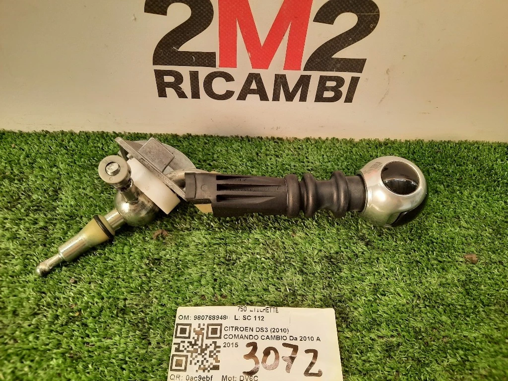 Comando Cambio 9807689480 Citroen DS3 2010