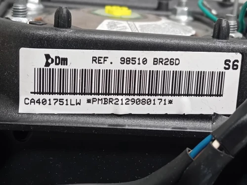 Air-bag Guidatore 98510BR26D Nissan Qashqai I 2010