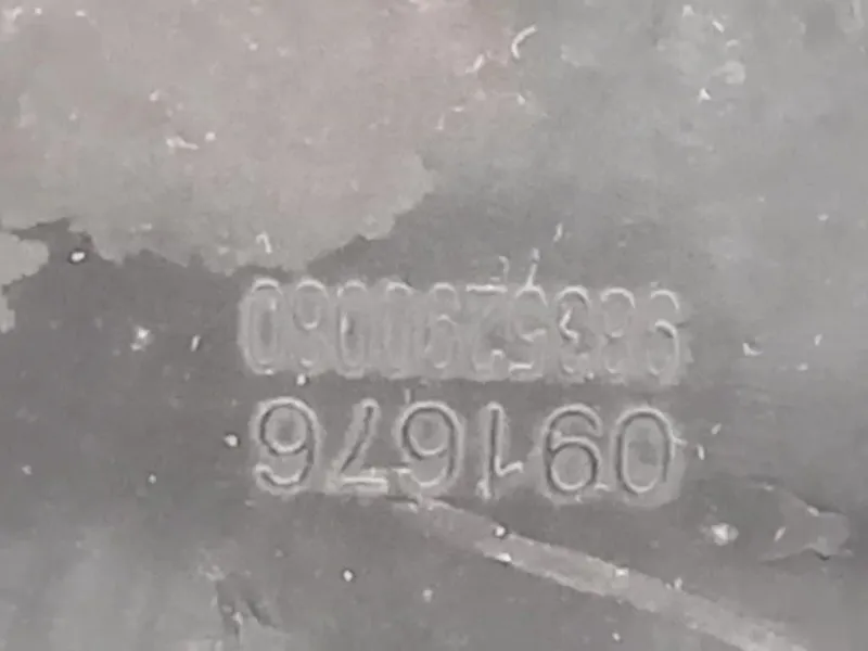 Carter Protezione Sottoscocca Posteriore 9835290080 Opel Mokka 2013