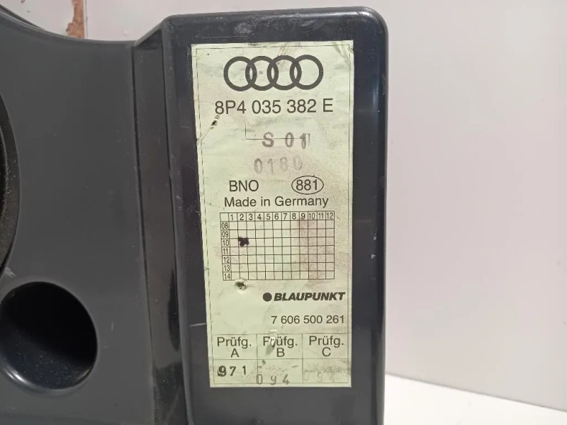 Cassa Altoparlante Subwoofer Autoradio 8P4 035 382 E Audi A3 8PA Sportback 2008