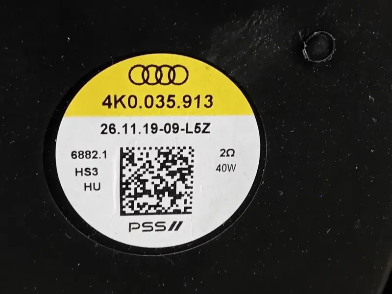 Cassa Altoparlante Subwoofer Autoradio 4K0 035 913 Audi A6 4a5c8 Avant 2018