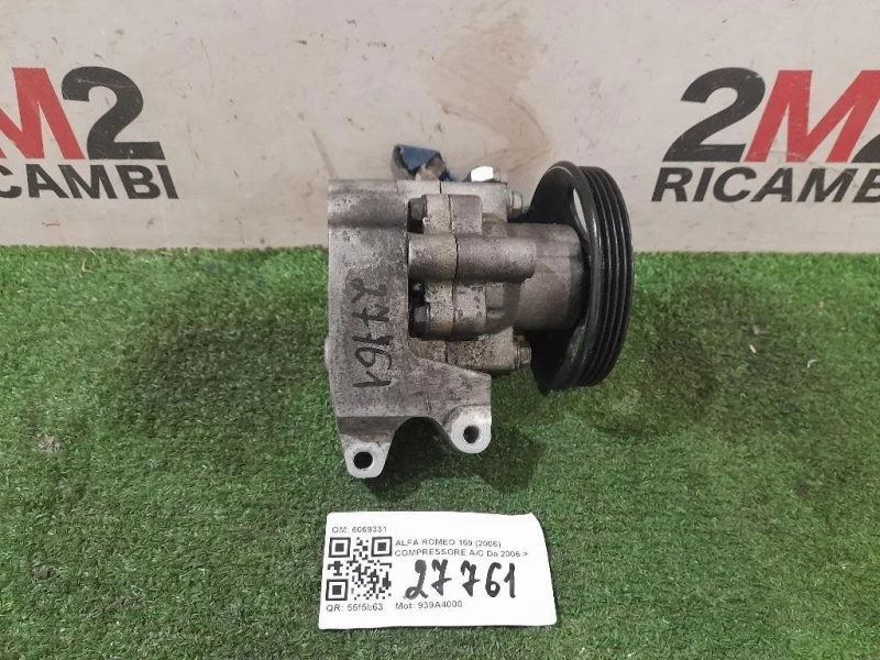 Compressore AC 6069331 Alfa Romeo 159 2006