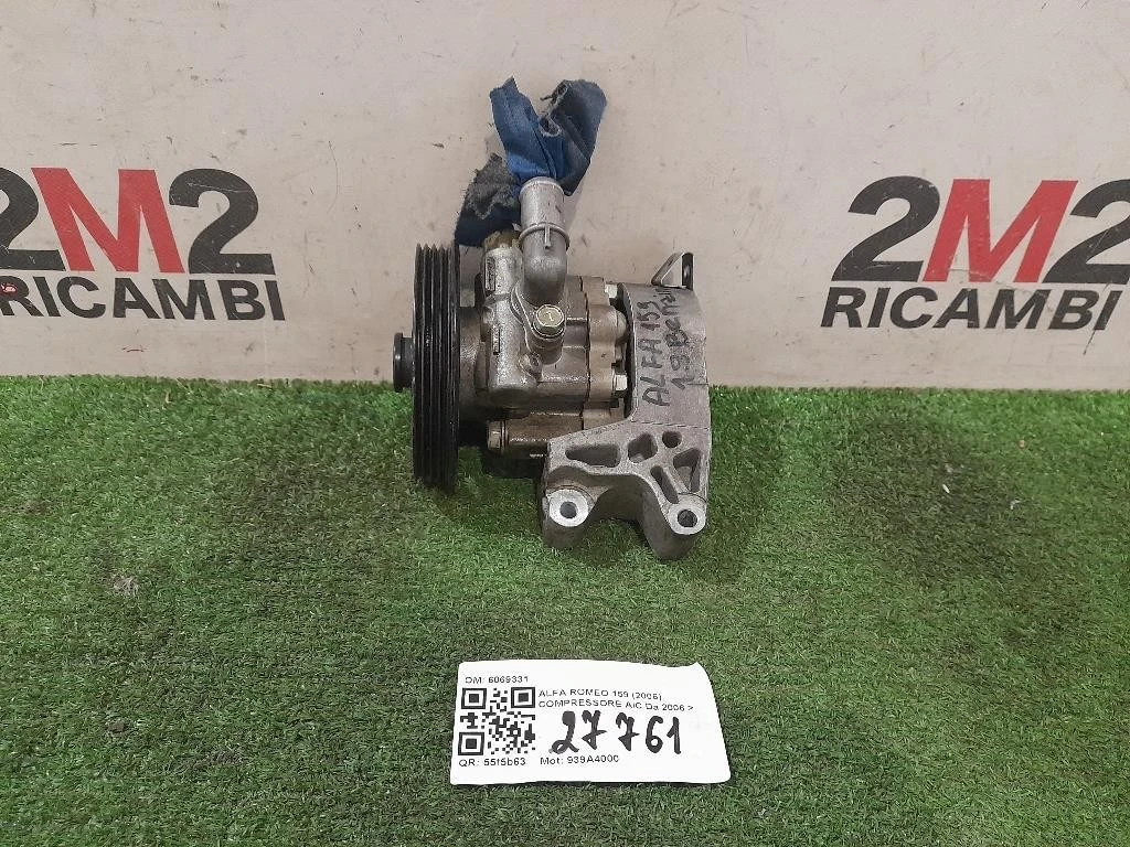 Compressore AC 6069331 Alfa Romeo 159 2006