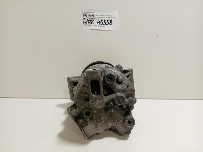 Compressore AC 50509535 Alfa Romeo Giulietta 2010