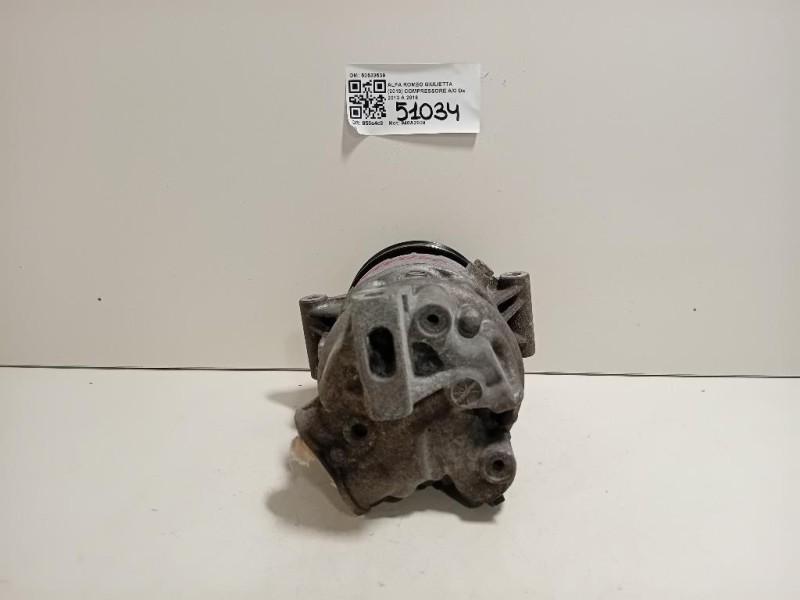 Compressore AC 50533539 Alfa Romeo Giulietta 2013