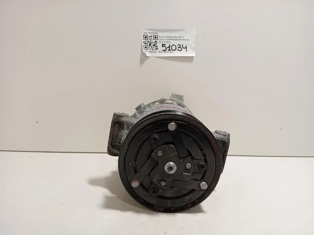 Compressore AC 50533539 Alfa Romeo Giulietta 2013