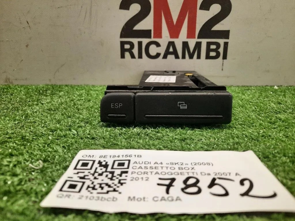 Cassetto BOX Portaoggetti 8E1941561B ESP Audi A4 8ED Avant 2005