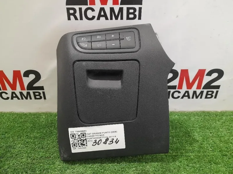 Cassetto BOX Portaoggetti 735485850 Fiat Grande Punto 2006