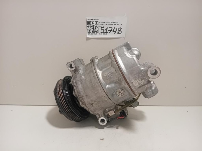 Compressore AC 4K0816803J Audi A6 4a5c8 Avant 2018