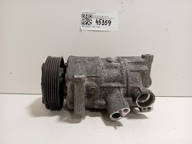 Compressore AC 5N0 820 803 H Audi Q3 8UB 2012