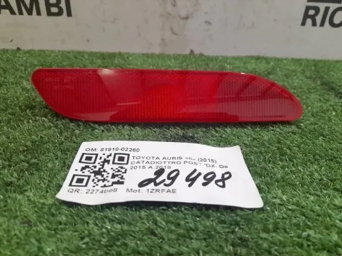 Catadiottro POST DX 81910-02260 Toyota Auris II 2015