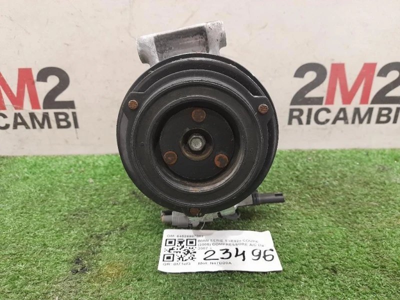 Compressore AC 64526987862 Bmw Serie 1 E82 Coupe 2005