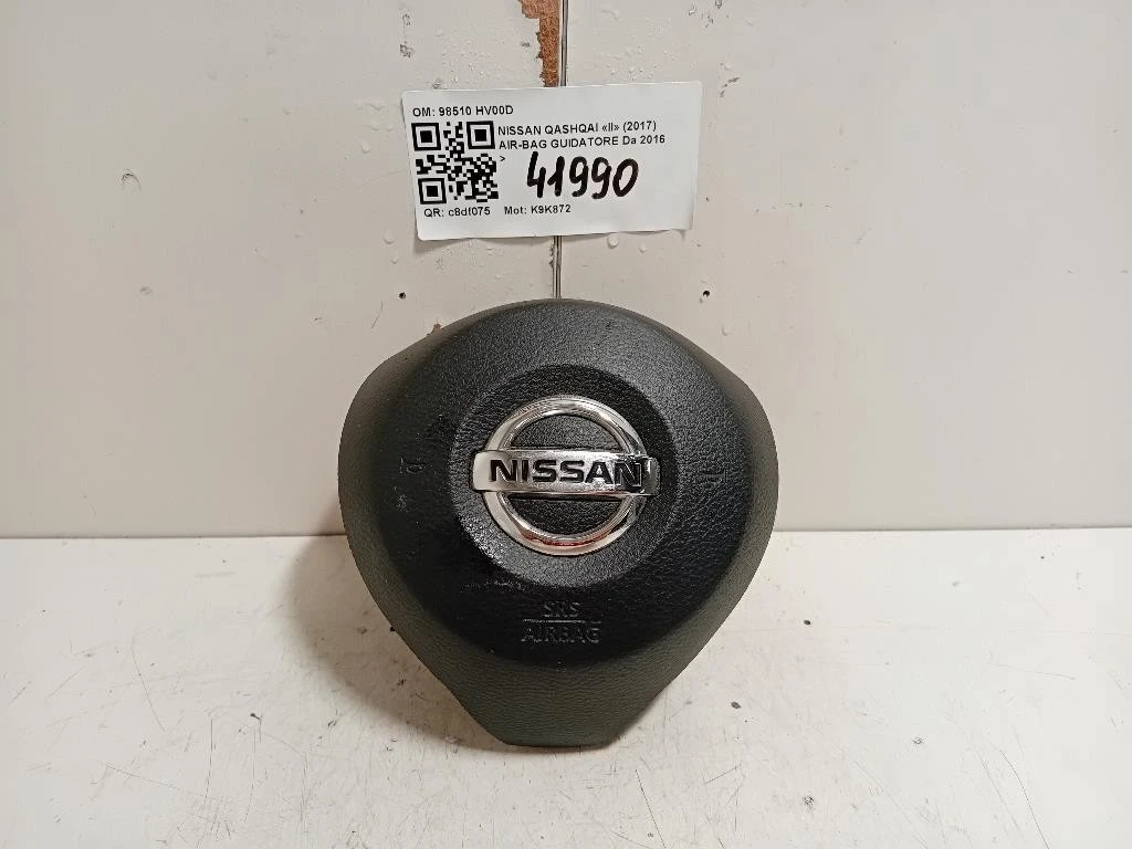 Air-bag Guidatore 98510 HV00D Nissan Qashqai II 2017