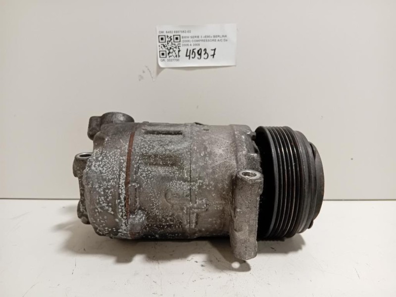 Compressore AC 6452 6987862-02 Bmw Serie 3 E90 Berlina 2005