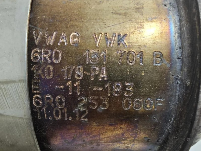 Catalizzatore 6R0253060F Audi A1 8XA Sportback 2012