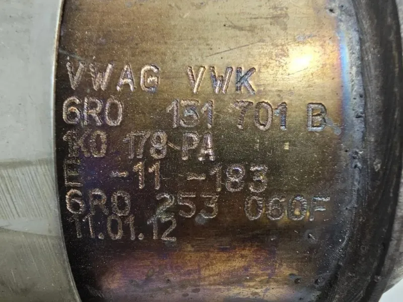 Catalizzatore 6R0253060F Audi A1 8XA Sportback 2012