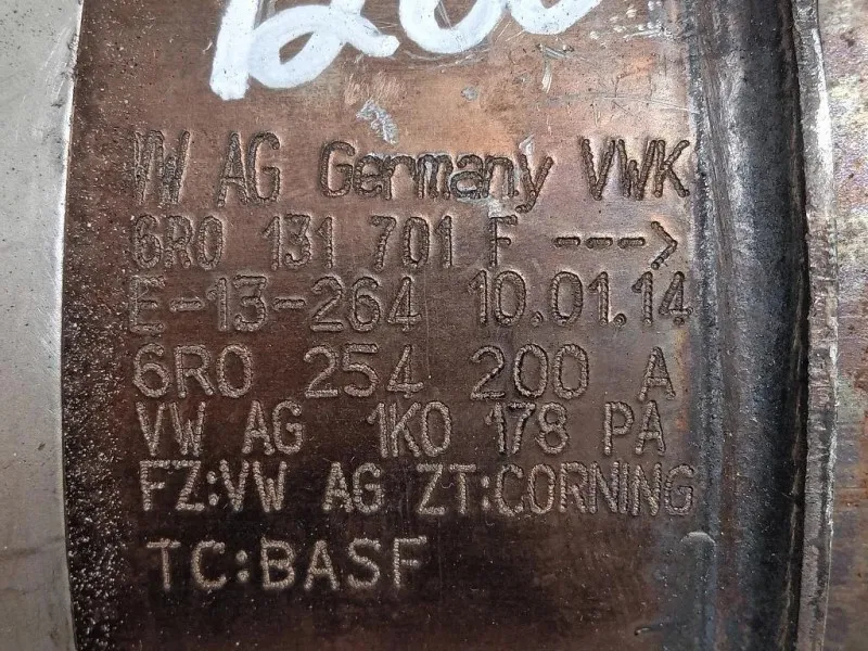 Catalizzatore CATALIZZATORE Audi A1 8XF Sportback 2015