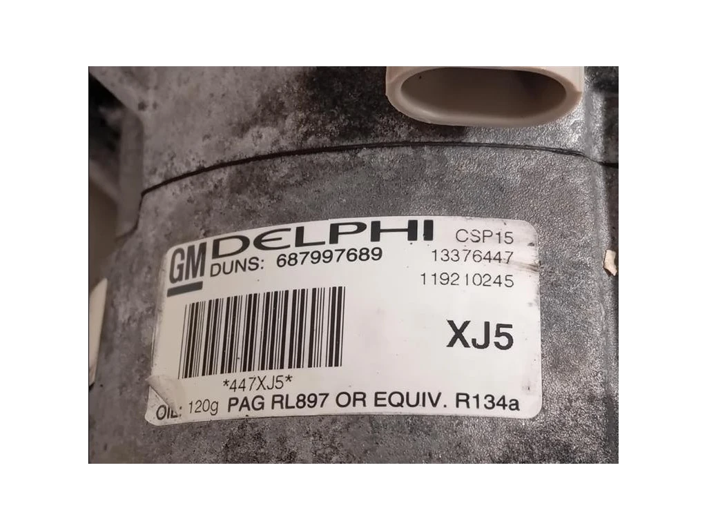 Compressore AC 687997689 13376447 Chevrolet Cruze 2011