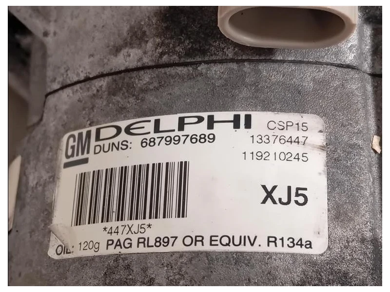 Compressore AC 687997689 13376447 Chevrolet Cruze 2011