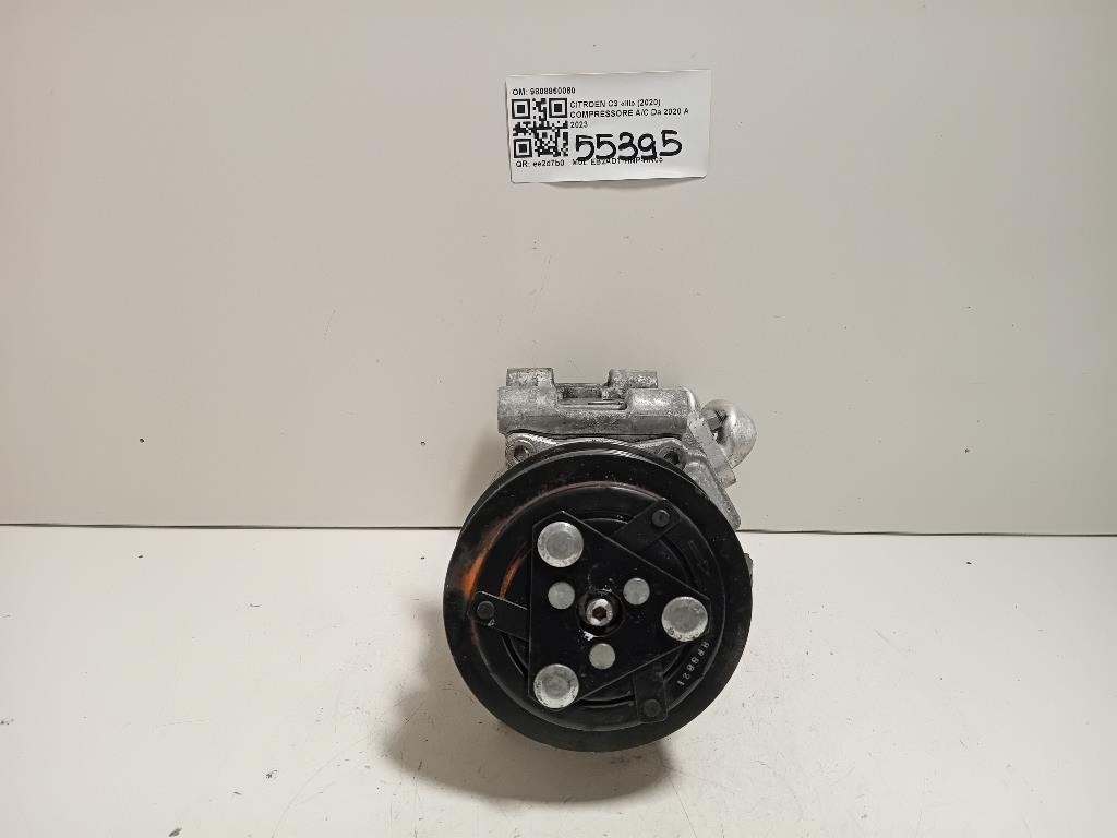 Compressore AC 9808860080 Citroen C3 III 2020