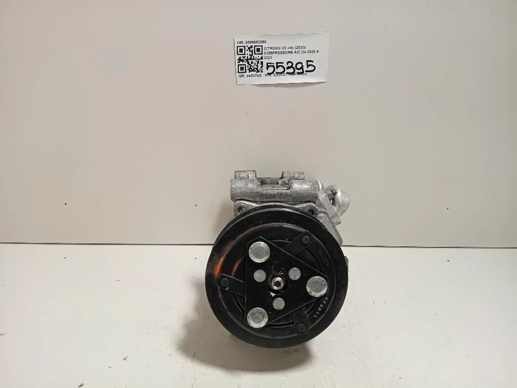 Compressore AC 9808860080 Citroen C3 III 2020