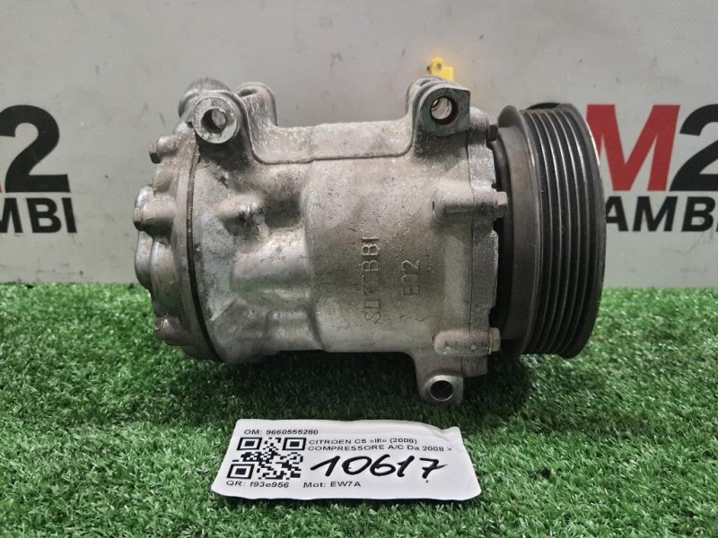 Compressore AC 9660555280 Citroen C5 III 2008