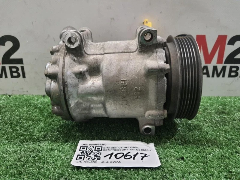 Compressore AC 9660555280 Citroen C5 III 2008