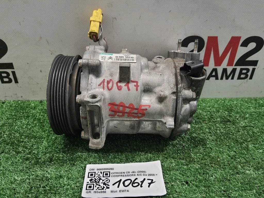 Compressore AC 9660555280 Citroen C5 III 2008