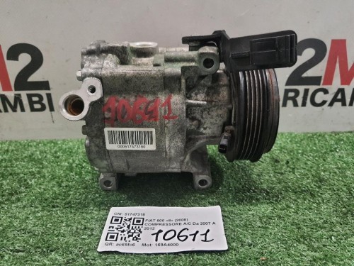 Compressore AC 51747318 Fiat 500 II 2008