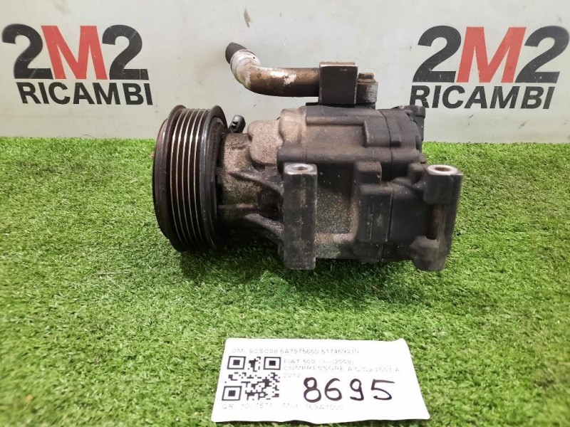 Compressore AC SCSC08 5A7975600 517469310 Fiat 500 II 2008