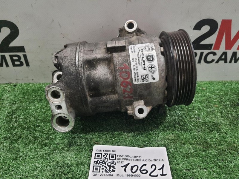 Compressore AC 51883101 Fiat 500L 2013