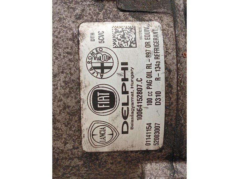 Compressore AC 01141154 Fiat 500L 2013
