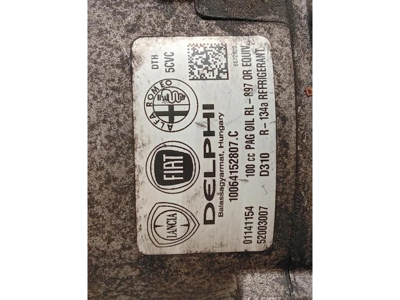 Compressore AC 01141154 Fiat 500L 2013