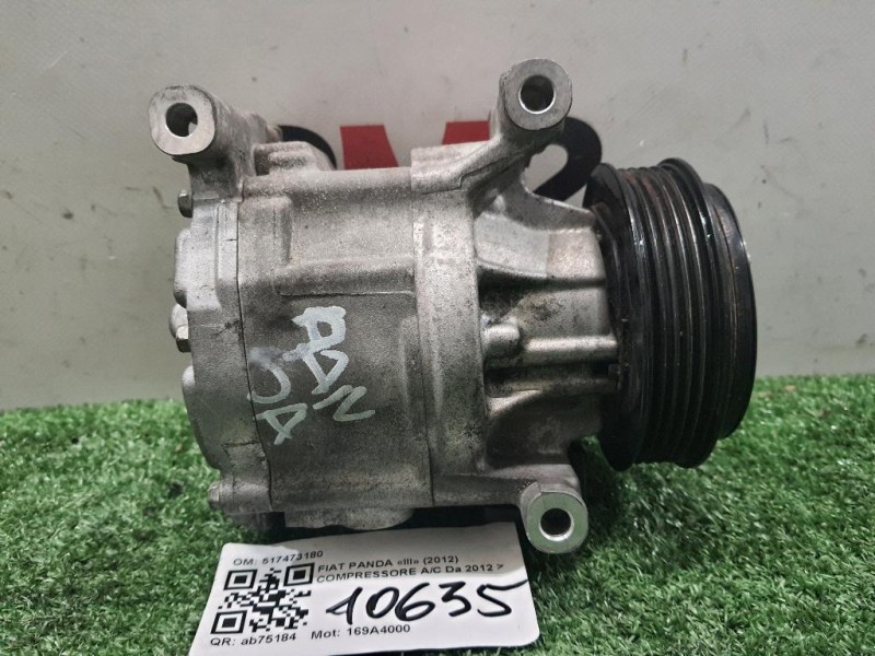 Compressore AC 517473180 Fiat Panda III 2012