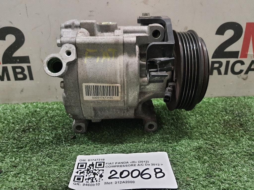 Compressore AC 51747318 Fiat Panda III 2012