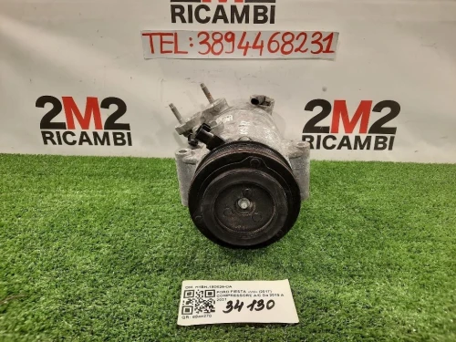 Compressore AC H1BH-19D629-DA Ford Fiesta VII 2017