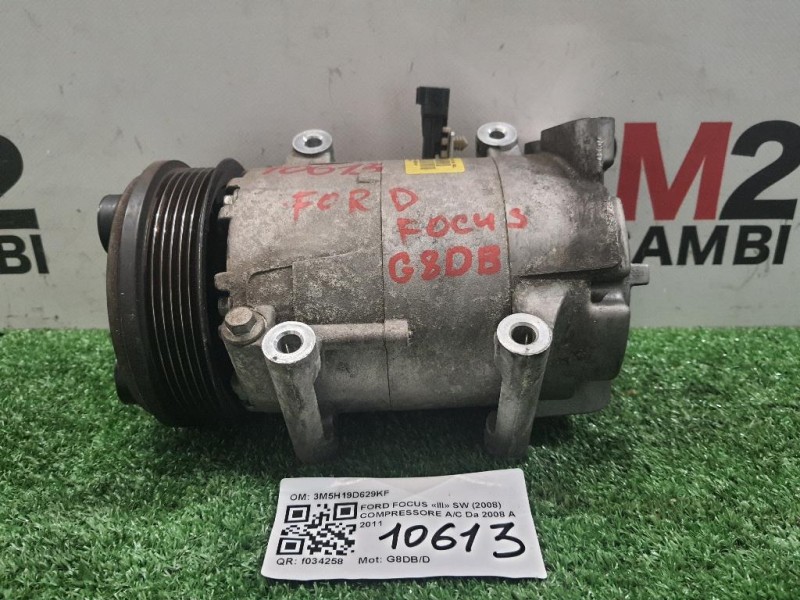 Compressore AC 3M5H19D629KF Ford Focus III SW 2008