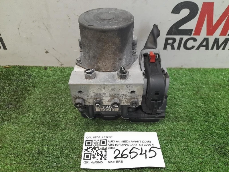 ABS Gruppo ANT 8E0614517BF Audi A4 8ED Avant 2005