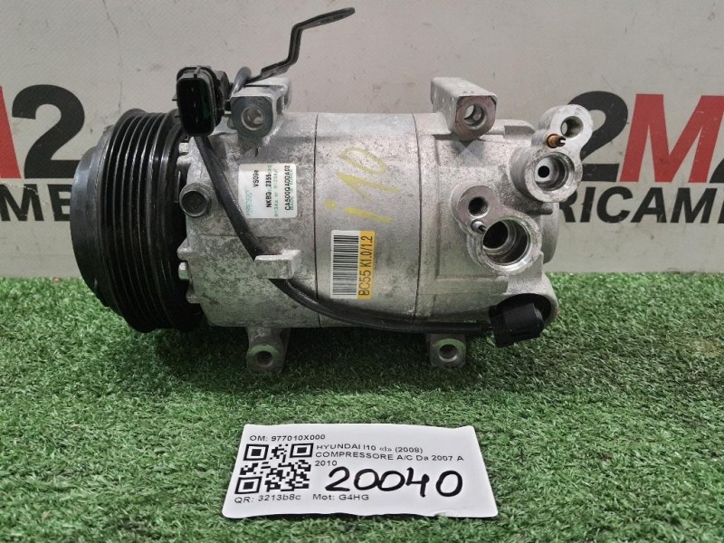 Compressore AC CA500QADDA02 Hyundai I10 I 2008