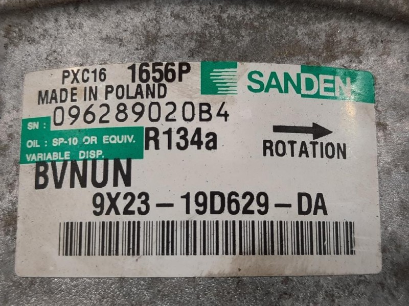 Compressore AC 9X23-19D629- Jaguar XF I 2008