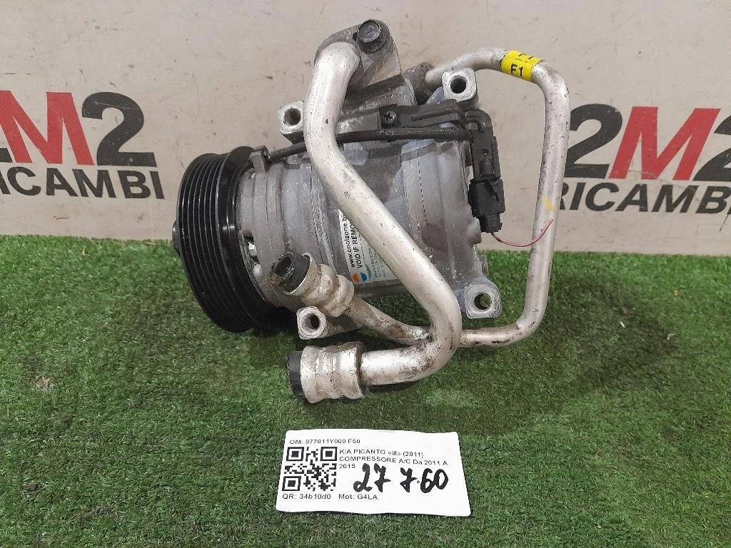 Compressore AC 977011Y000 F50 Kia Picanto III 2011