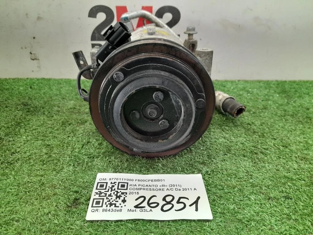 Compressore AC 977011Y000 F500CPEBB01 Kia Picanto III 2011