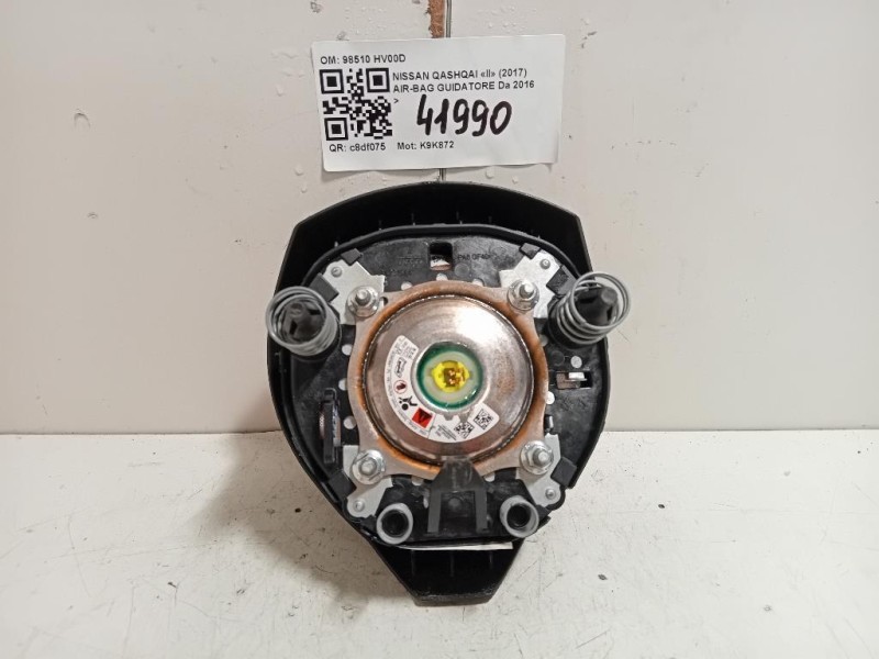 Air-bag Guidatore 98510 HV00D Nissan Qashqai II 2017