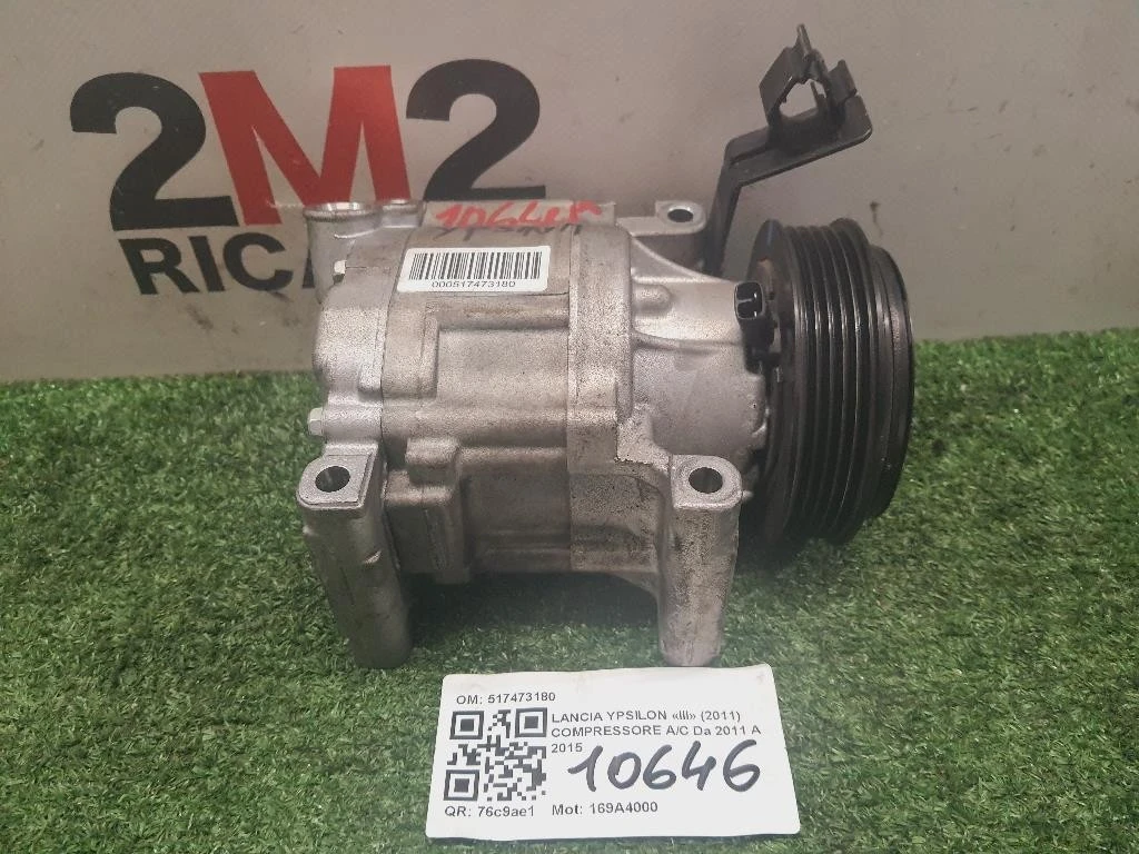 Compressore AC 517473180 Lancia Ypsilon III 2011