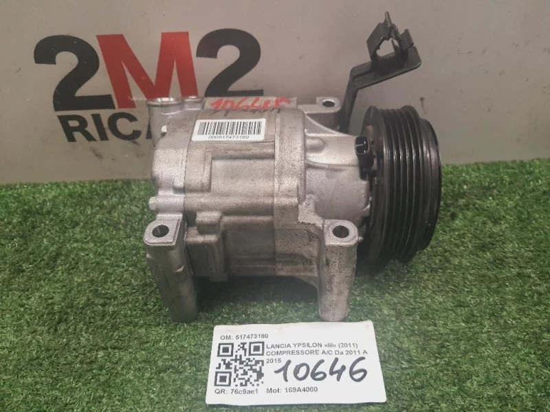 Compressore AC 517473180 Lancia Ypsilon III 2011