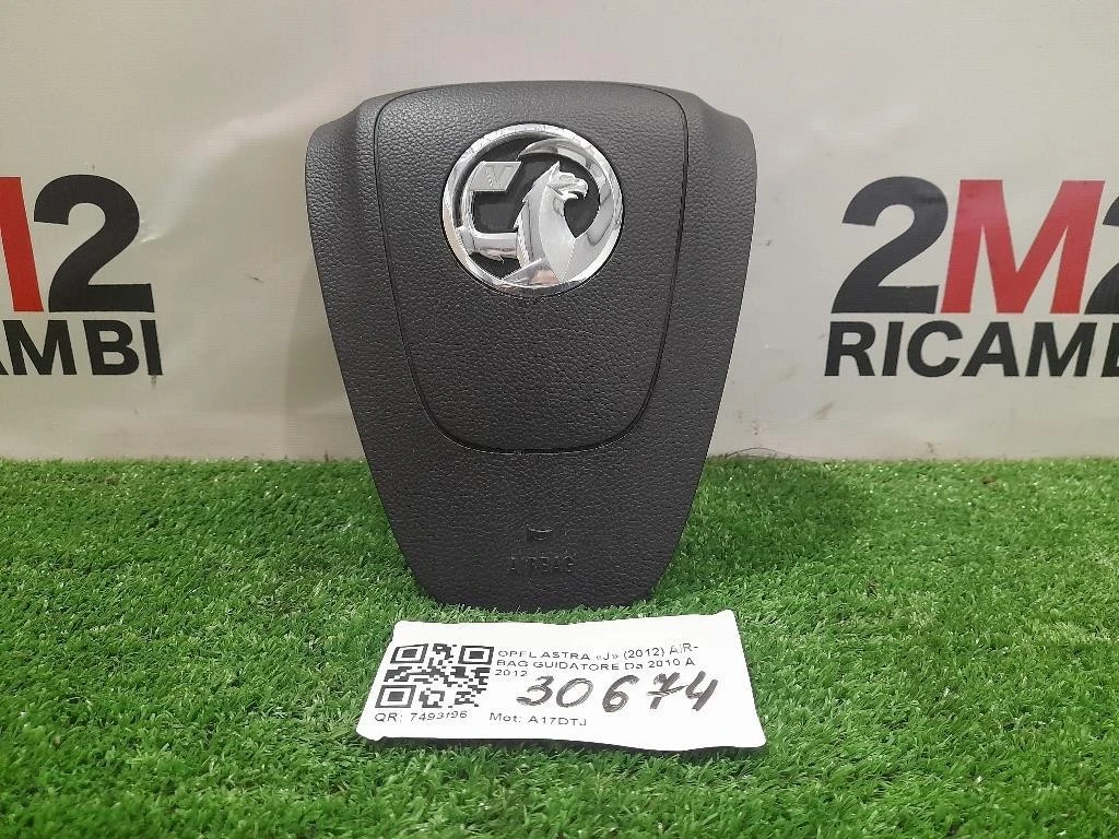 Air-bag Guidatore AIRBAG VOLANTE OPEL COD 13300475 Opel Astra J 2012