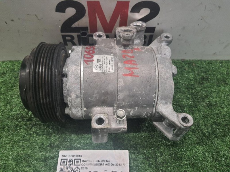 Compressore AC KF012313 Mazda 3 III 2014