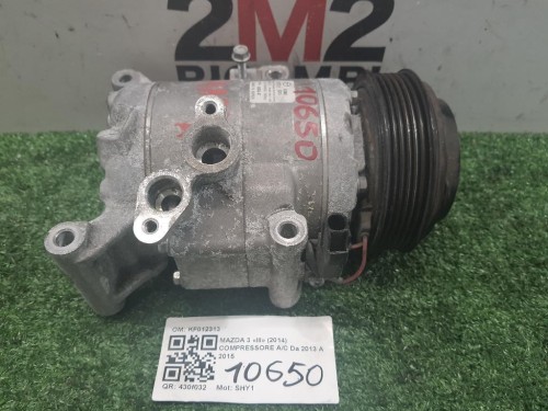 Compressore AC KF012313 Mazda 3 III 2014