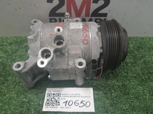 Compressore AC KF012313 Mazda 3 III 2014